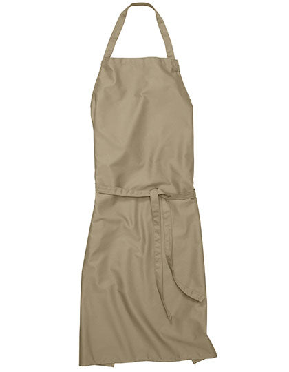 Bib Apron Verona 90 in Khaki, Größe 90 x 75 cm
