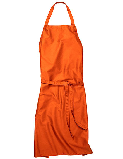 Bib Apron Verona 90 in Pumpkin, Größe 90 x 75 cm