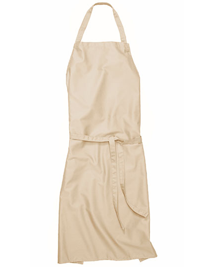 Bib Apron Verona 90 in Sand, Größe 90 x 75 cm