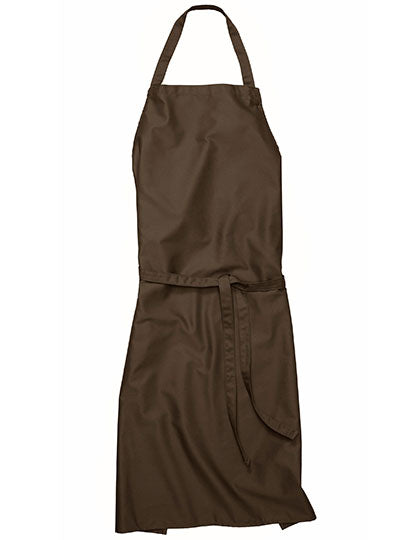 Bib Apron Verona 90 in Toffee, Größe 90 x 75 cm