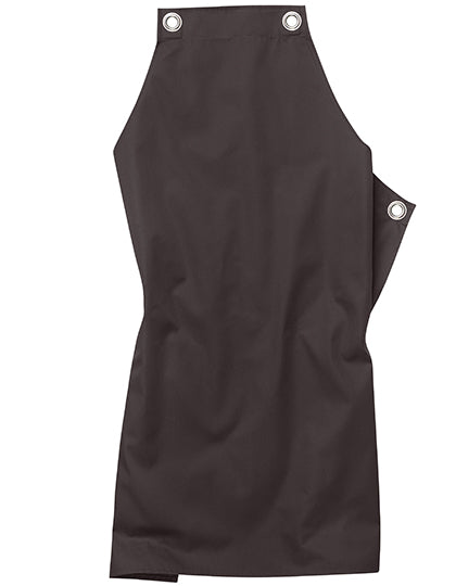 Bib Apron Potenza X Classic in Chocolate, Größe 90 x 71 cm