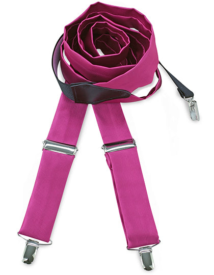 Braces Moricone in Magenta, Größe One Size