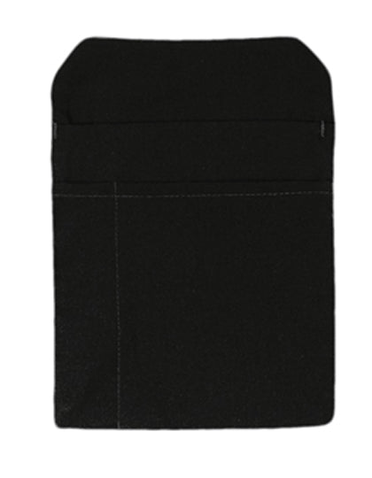 Waiter Bag Napoli in Black, Größe 15 x 23 cm