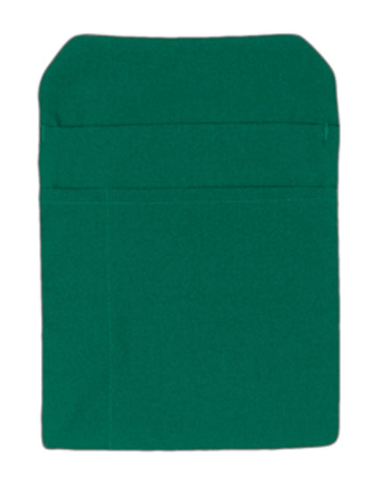 Waiter Bag Napoli in Bottle Green, Größe 15 x 23 cm