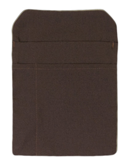 Waiter Bag Napoli in Chocolate, Größe 15 x 23 cm