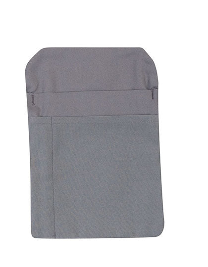Waiter Bag Napoli in Elefant, Größe 15 x 23 cm