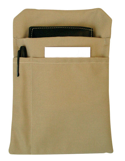 Waiter Bag Napoli in Khaki, Größe 15 x 23 cm