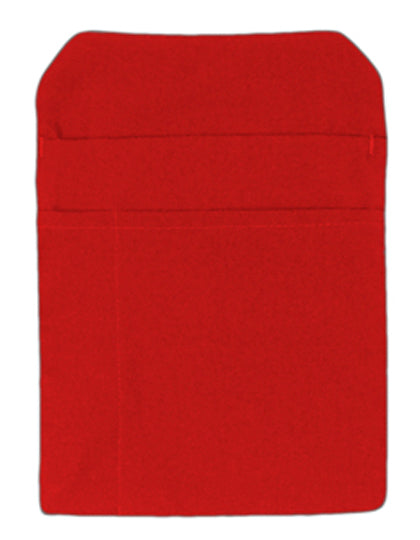 Waiter Bag Napoli in Red, Größe 15 x 23 cm
