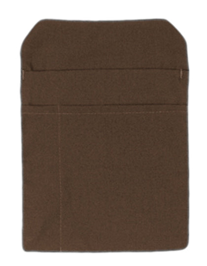 Waiter Bag Napoli in Taupe, Größe 15 x 23 cm