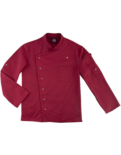 Men´s Chef Jacket Turin Classic in Cherry, Größe 64