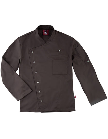 Men´s Chef Jacket Turin Classic in Chocolate, Größe 64