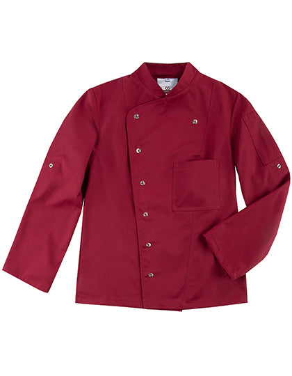 Ladies´ Chef Jacket Turin Classic in Cherry, Größe 46