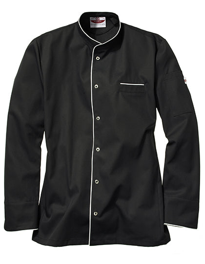 Men´s Chef Jacket Trapani in Black, Größe 60