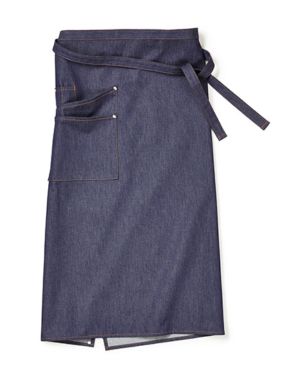 Bistro Apron Oricola in Denim, Größe 80 x 100 cm