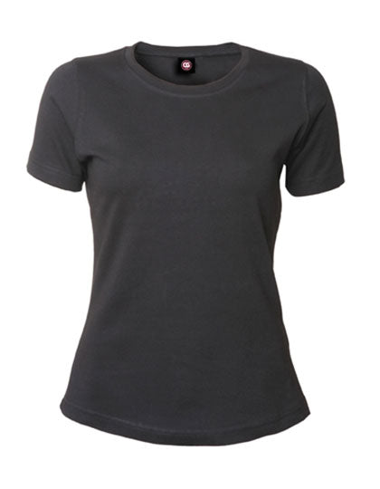 Ladies´ Short Sleeve T-Shirt Ragusa in Black, Größe 4XL