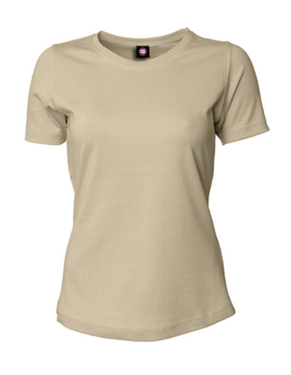 Ladies´ Short Sleeve T-Shirt Ragusa in Natural, Größe 4XL