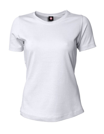 Ladies´ Short Sleeve T-Shirt Ragusa in White, Größe 4XL