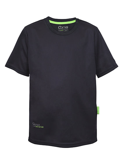 Kids Evolution Tech Tee in Anthracite, Größe 176