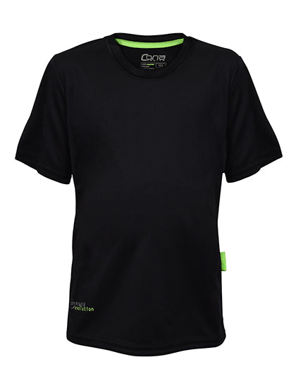 Kids Evolution Tech Tee in Black, Größe 176