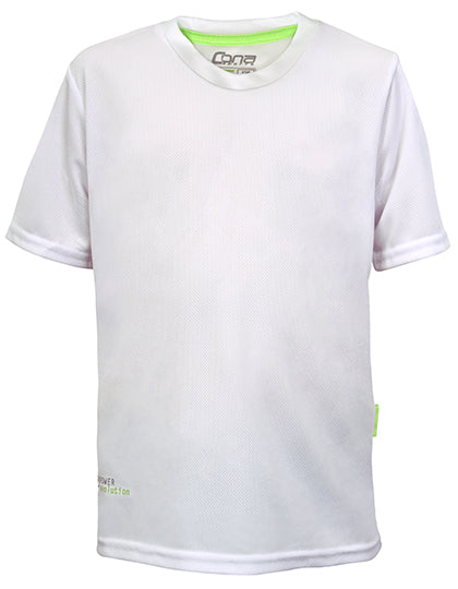Kids Evolution Tech Tee in White, Größe 176