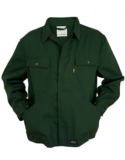 Classic Blouson Work Jacket in Moosgreen, Größe 62
