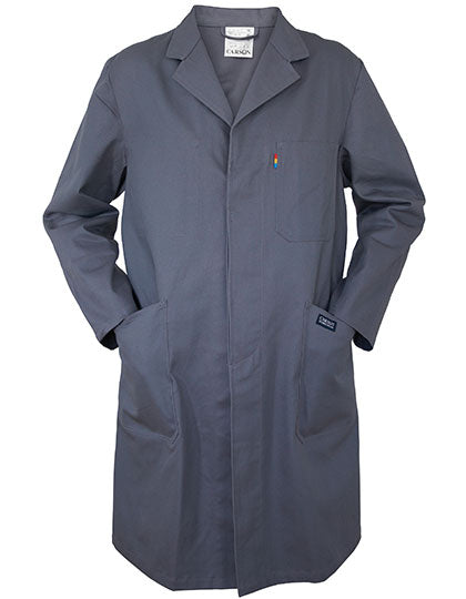 Classic Work Coat in Grey, Größe 62
