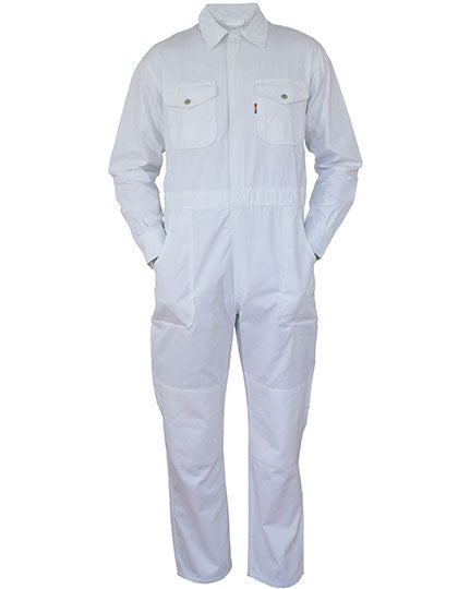 Classic Overall in White, Größe 64