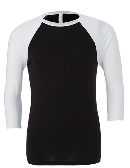 Unisex 3/4 Sleeve Baseball T-Shirt