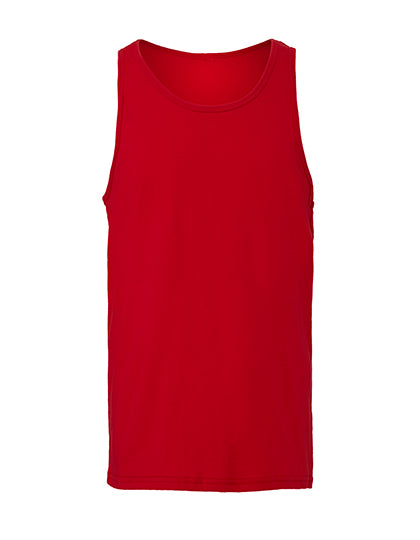 Unisex Jersey Tank Top in Red, Größe XXL