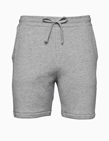 Unisex Sponge Fleece Sweatshort in Athletic Heather, Größe XXL