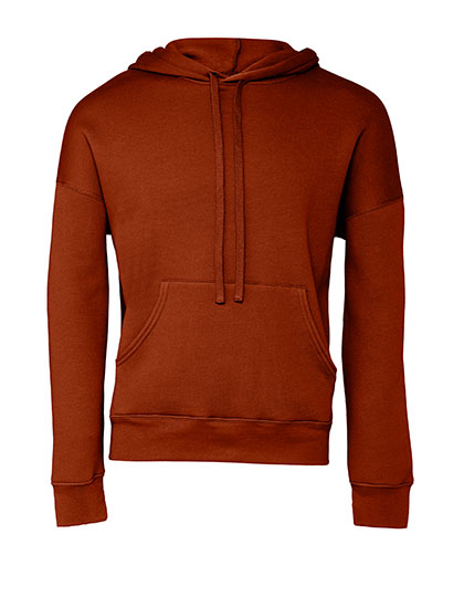 Unisex Sponge Fleece Pullover DTM Hoodie in Brick, Größe XXL