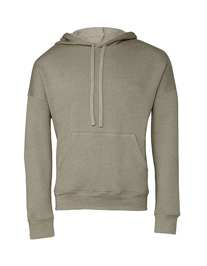 Unisex Sponge Fleece Pullover DTM Hoodie in Heather Stone, Größe XXL