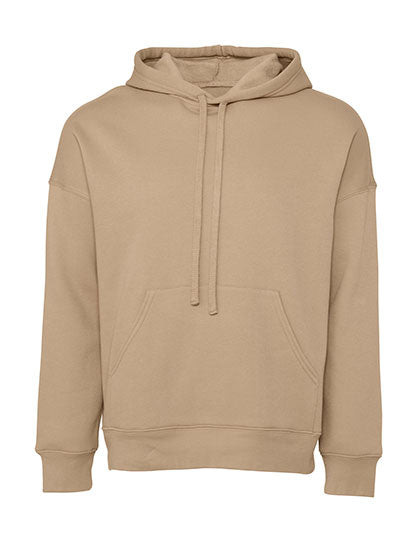 Unisex Sponge Fleece Pullover DTM Hoodie in Tan, Größe XXL