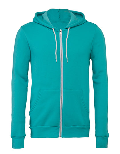 Unisex Poly-Cotton Fleece Full-Zip Hoodie