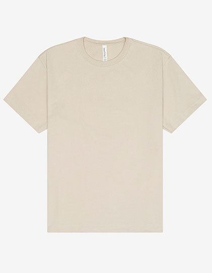 Unisex Heavyweight Short Sleeve Tee in Dust, Größe 4XL