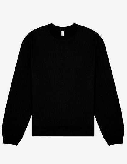Unisex Crewneck Sweatshirt in Black, Größe 4XL
