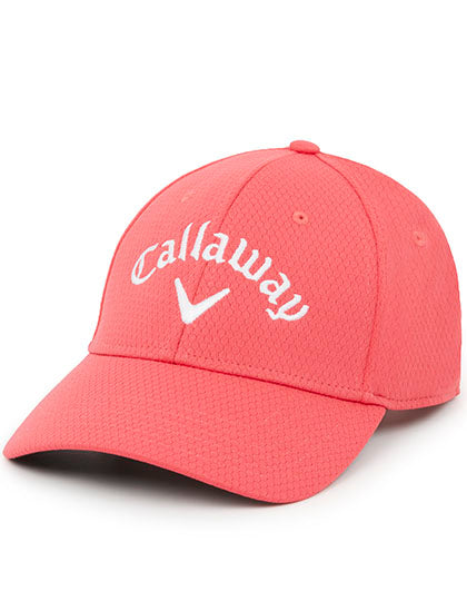Ladies Side Crested Cap in Caviar, Größe One Size