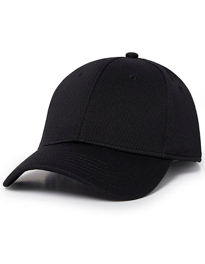 Ladies Fronted Crested Cap in Black, Größe One Size