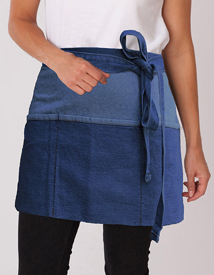 Denim Two-Tone 3 Pocket Money in Blue Denim, Größe 55 x 28 cm