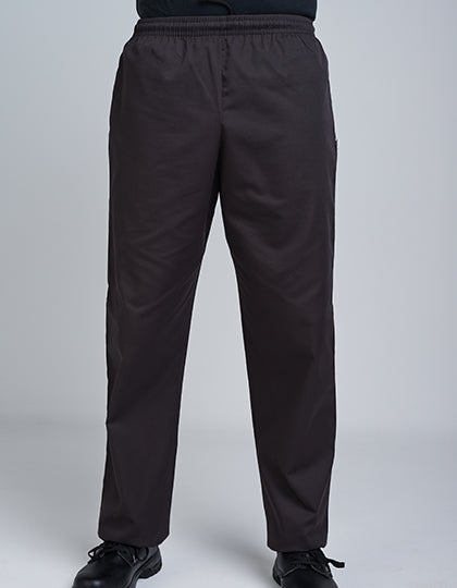 Unisex Chef´s Kit Trouser in Black, Größe 4XL