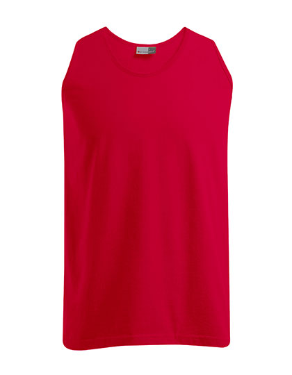 Men´s Athletic-T in Fire Red, Größe 5XL