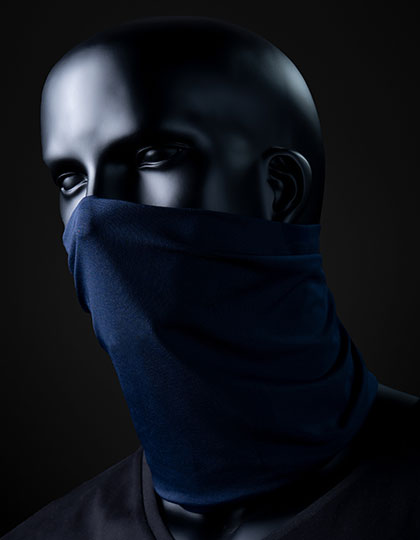 Bandana Poly in Navy, Größe L