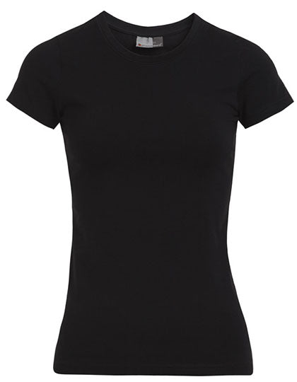 Women´s Slim Fit-T in Black, Größe 3XL