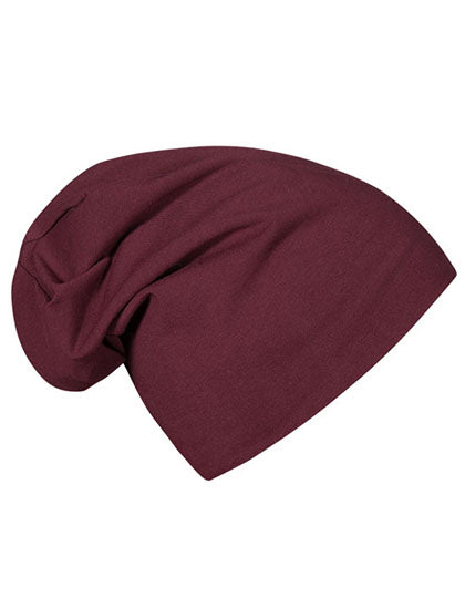 Unisex Beanie in Burgundy, Größe One Size