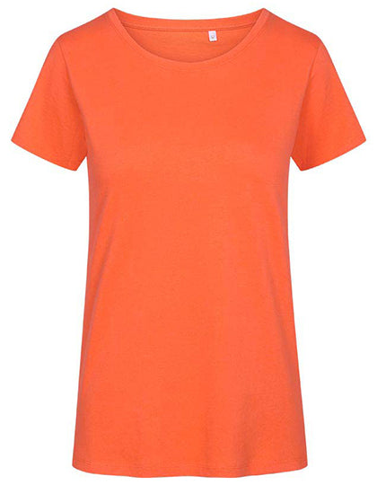 Women´s Premium-T Organic in Flame, Größe 3XL