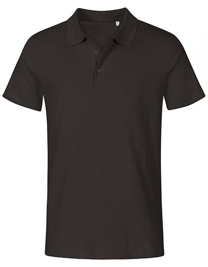 Men´s Jersey Polo in Charcoal (Solid), Größe 5XL