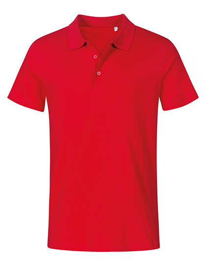 Men´s Jersey Polo in Fire Red, Größe 5XL