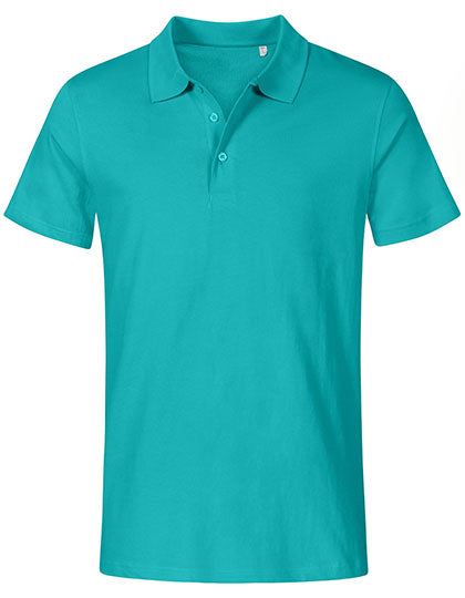 Men´s Jersey Polo in Jade, Größe 5XL