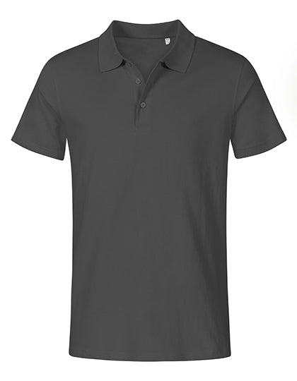 Men´s Jersey Polo in Steel Gray, Größe 5XL