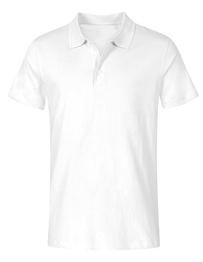 Men´s Jersey Polo in White, Größe 5XL